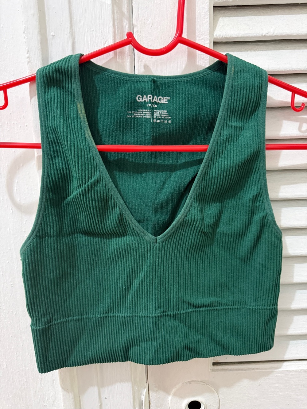 Garage Dark Green plunge Tank